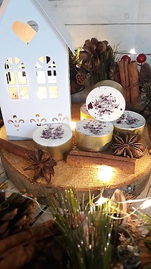 Svietidlá a sviečky - Prírodné sójové čajové sviečky v kahančeku - 14921744_