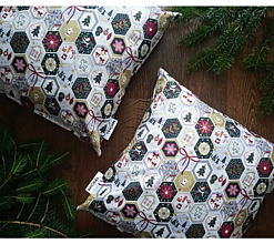 Úžitkový textil - Obliečka na vankúš - Vianoce - 14924980_