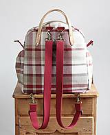 Veľké tašky - Veľká taška LUSIL bag 3in1 *Káro* - 14925325_