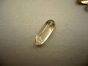 Minerály - Pravý citrín – 21 mm, č.82 - 14926368_
