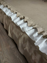 Úžitkový textil - Ľanový prehoz Madame de Pompadour I - 14926675_