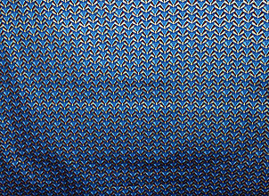 Textil - Vianočná bavlnená látka-L284-L286 (modrý podklad-L284) - 14930029_