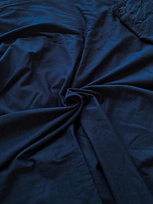 Topy, tričká, tielka - Viskózový top s netopierími rukávmi (tmavomodrá - navy) - 14931361_