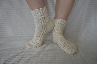 Ponožky, pančuchy, obuv - Snehová vločka - 14930711_