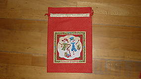 Úžitkový textil - Mikulášske/vianočné vrecúška (č. 1) - 14934297_