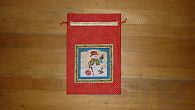Úžitkový textil - Mikulášske/vianočné vrecúška (č. 5) - 14934320_