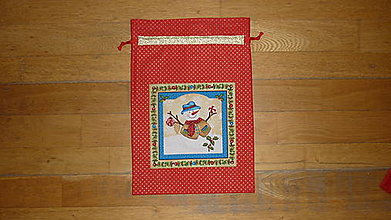 Úžitkový textil - Mikulášske/vianočné vrecúška (č. 2) - 14934302_