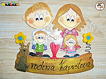 Tabuľky - Menovka - rodinka - 14932720_
