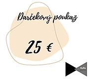 Pánske doplnky - Darčekový poukaz v hodnote 25€ - 14934616_