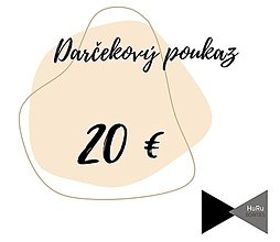 Pánske doplnky - Darčekový poukaz v hodnote 20€ - 14934600_