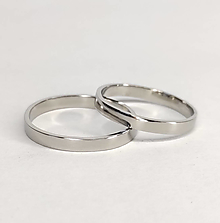 Prstene - Oceľové svadobné obrúčky - 14932411_