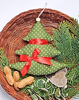 Dekorácie - Vianočné ozdôbky - stromček - 14933347_