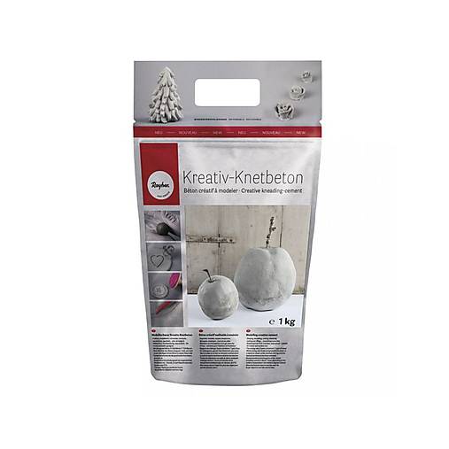 Modelovacie hmoty - Kreatívny modelovací betón 1 kg R34211000 - 14931991_