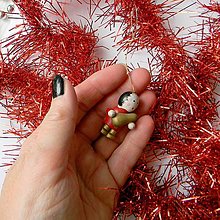 Polotovary - Vianočná drevená figúrka - 14931515_