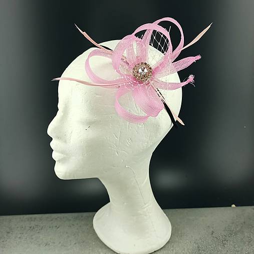 Ozdoby do vlasov - Políbek ... Fascinator - 14937962_