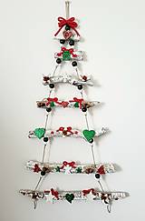 Dekorácie - Závesný vianočný stromček - 14935793_