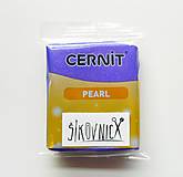Modelovacie hmoty - Cernit 56 g, PEARL, perleťová (fialová 900) - 14935534_