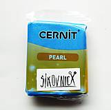 Modelovacie hmoty - Cernit 56 g, PEARL, perleťová (modrá 200) - 14935685_