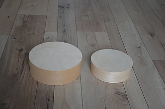 Polotovary - okrúhla krabička Ø 20 cm, 24 cm - 14938625_