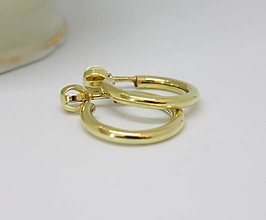 Prstene - Zlaté šperky na objednávku (kreole na šrobovanie) - 14935431_