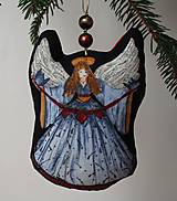 Dekorácie - Anjel - vianočná ozdoba, dekorácia - 14942068_