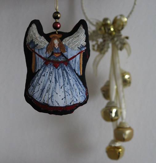 Anjel - vianočná ozdoba, dekorácia