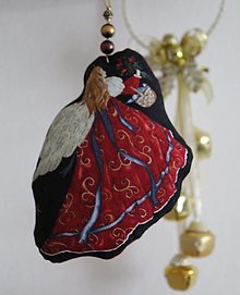 Dekorácie - Anjel - vianočná ozdoba, dekorácia - 14942269_
