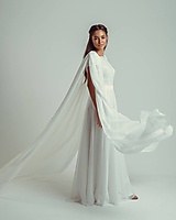 Šaty - Luxusné svadobné šaty z geometrickej krajky (bez peleríny) - 14942817_