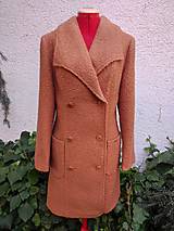 Bundy a kabáty - Vlnený hnedý zimný kabát (rôzne farby) - 14944861_