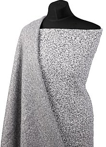 Bundy a kabáty - Vlnený hnedý zimný kabát (rôzne farby) (Sivo-čierna) - 14944871_