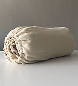 Úžitkový textil - Ľanová plachta farba slonovinová - 14943415_