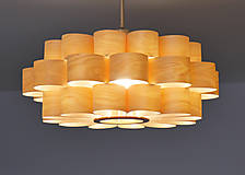 Svietidlá - L10B 50-60 Visiaca lampa z brezovej dyhy - 14946001_