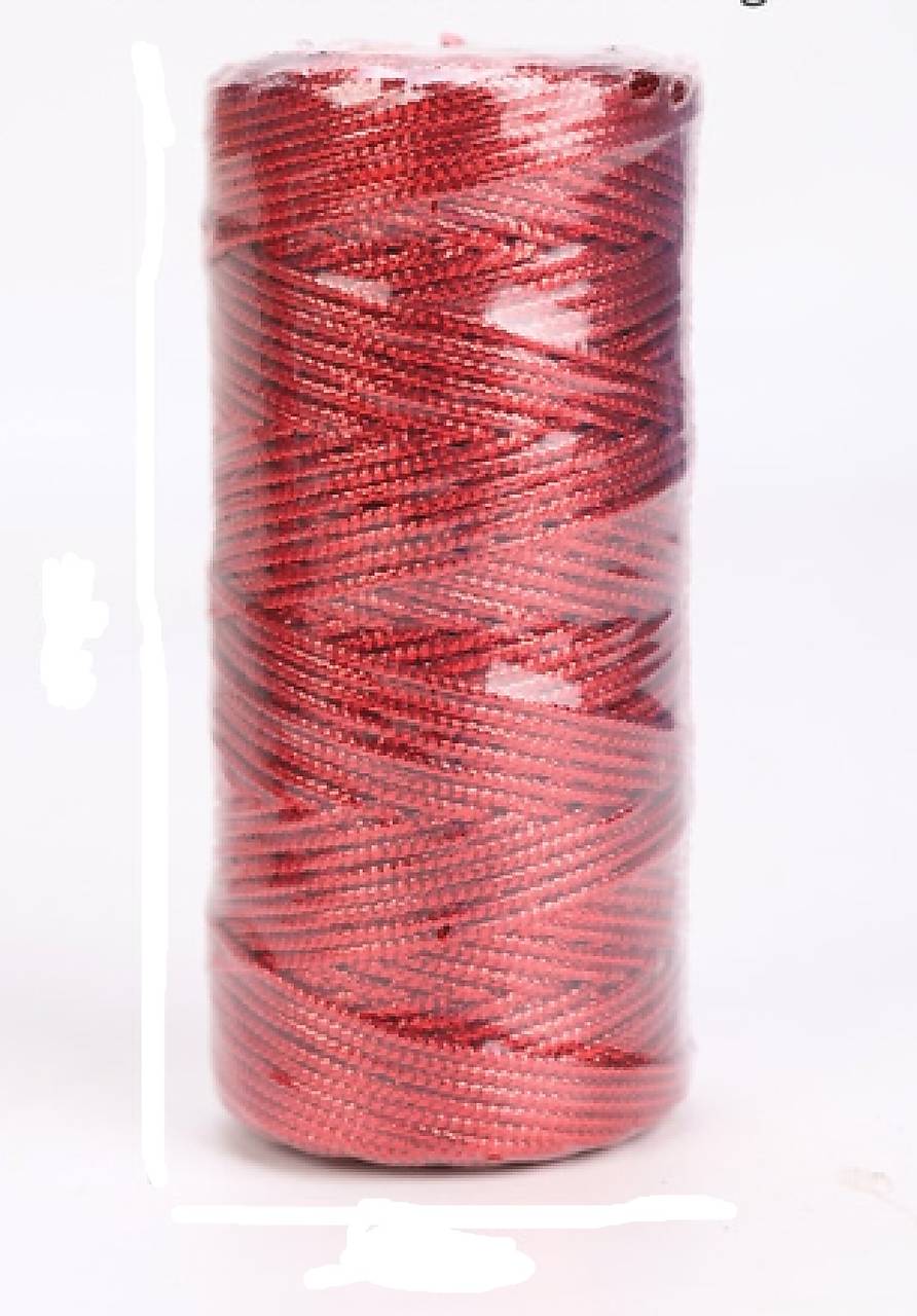 SN104 Šnúrka vianočná 1,5 mm (Červená)