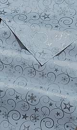 Úžitkový textil - Vianočný obrus s teflónovou úpravou (biela so striebornou) - 14948874_