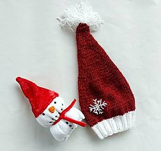 Detské čiapky - Vianočná čiapka č.2 - 14955058_
