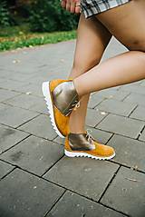 Ponožky, pančuchy, obuv - Mustard - 14959507_