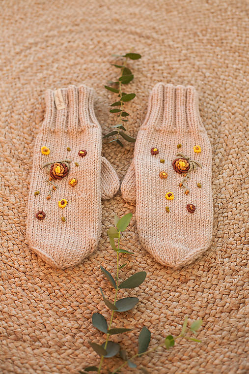 Rukavice - guanti naturali - 14957802_