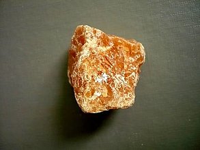 Minerály - Surový kalcit oranžový 32 mm, č.15f - 14958394_