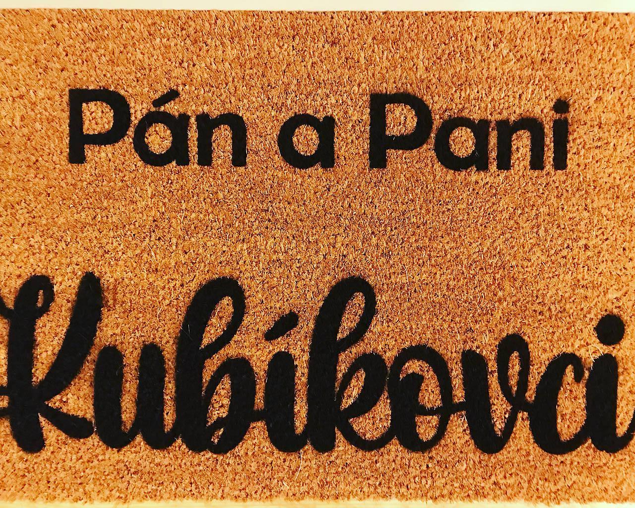 Rohožka pre mladomanželov