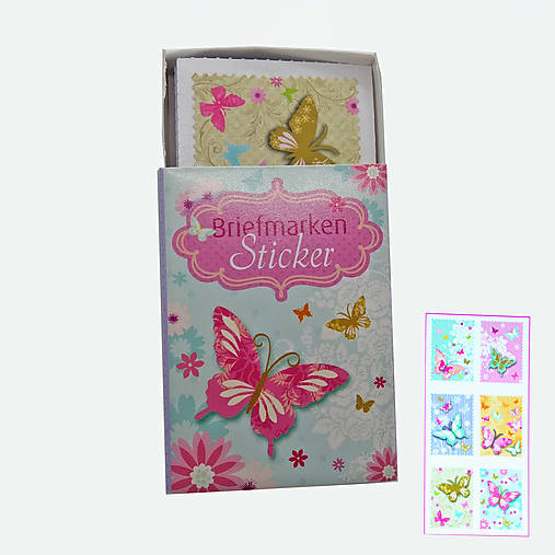 Papier - Samolepky s tvarom známok - 14960530_