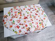 Úžitkový textil - Obrus jesenné plody (100*100cm) - 14965581_