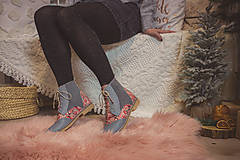 Ponožky, pančuchy, obuv - Grey Autumn - 14966753_