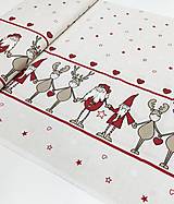 Textil - Vianočná dekor látka - 14965421_