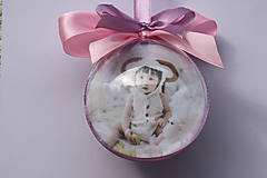 Dekorácie - Vianočný darček pre babičku s fotkami vnúčat - 14966105_