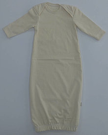 Detské oblečenie - Košieľka na spanie z organickej bavlny (BKM bezplienková komunikačná metóda) (1 - 3 mesiace) - 14964045_