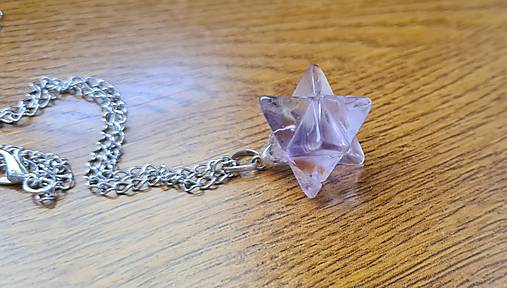  - Prívesok Ametyst Merkaba - 14966194_
