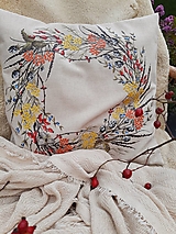 Úžitkový textil - Jesenný veniec - 14969599_
