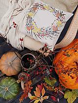 Úžitkový textil - Jesenný veniec - 14969603_