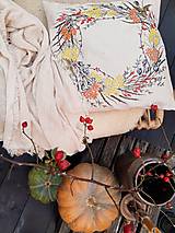 Úžitkový textil - Jesenný veniec - 14969604_