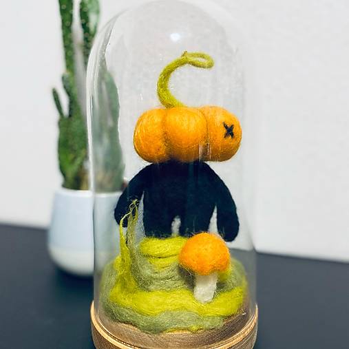 Dekorácie - Halloween dekorácia - babytekvica oblooda - 14967334_